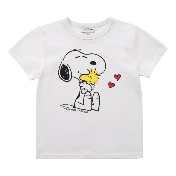 T-Shirt Snoopy weiß