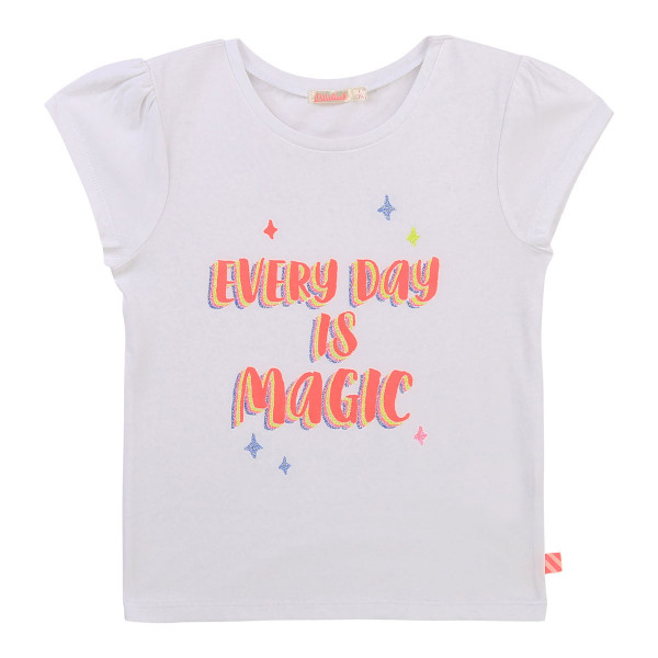 T-Shirt weiß 'Everyday is magic'